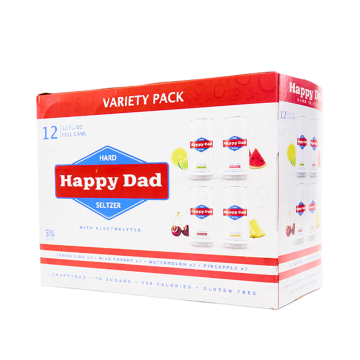 Happy Dad Hard Seltzer Variety Pack